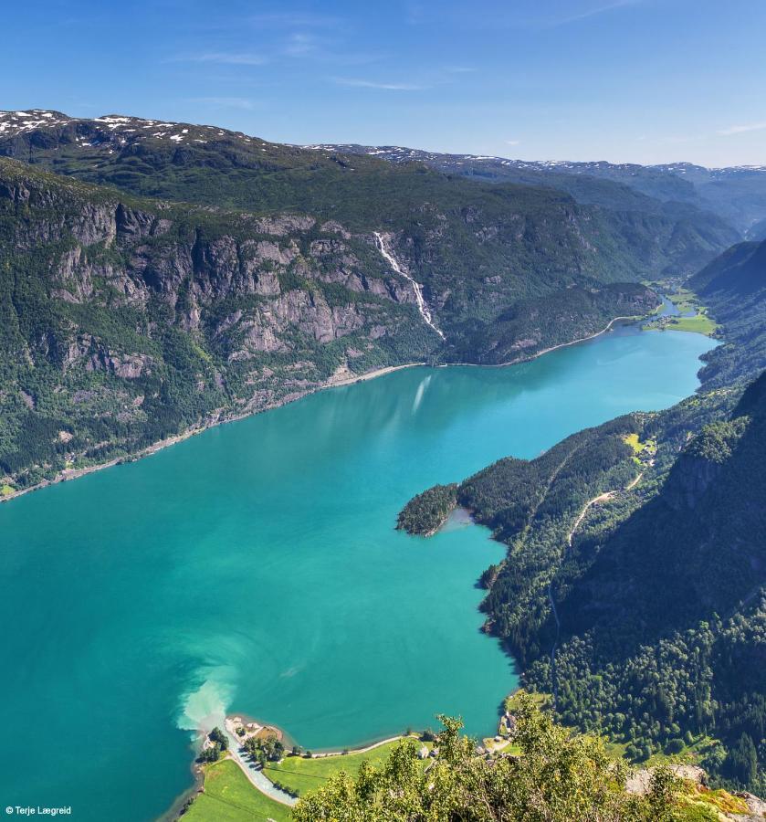 Trolltunga Camping Одда Экстерьер фото