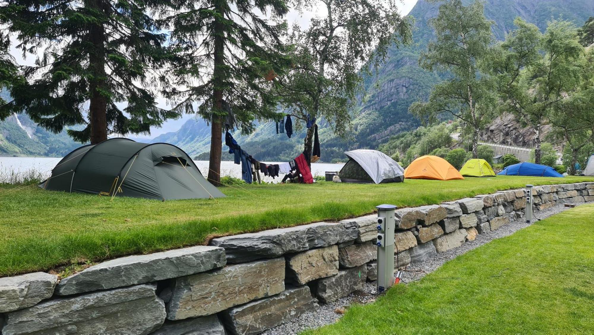 Trolltunga Camping Одда Экстерьер фото