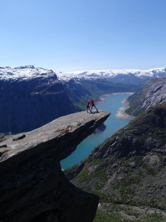 Trolltunga Camping Одда Экстерьер фото