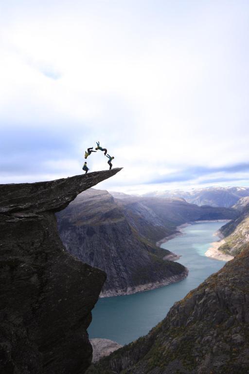 Trolltunga Camping Одда Экстерьер фото