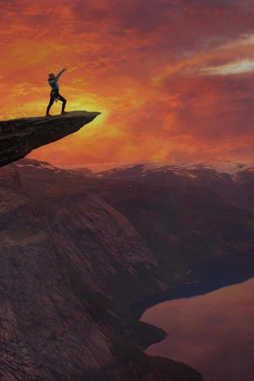 Trolltunga Camping Одда Номер фото