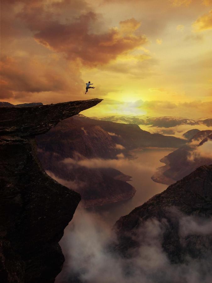 Trolltunga Camping Одда Номер фото